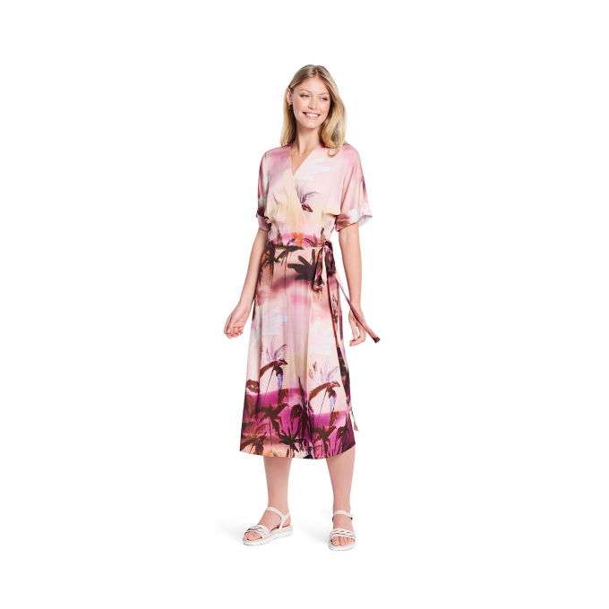 Naaipatroon jurk, Burda 5844, Nl/Dui/En/Fr