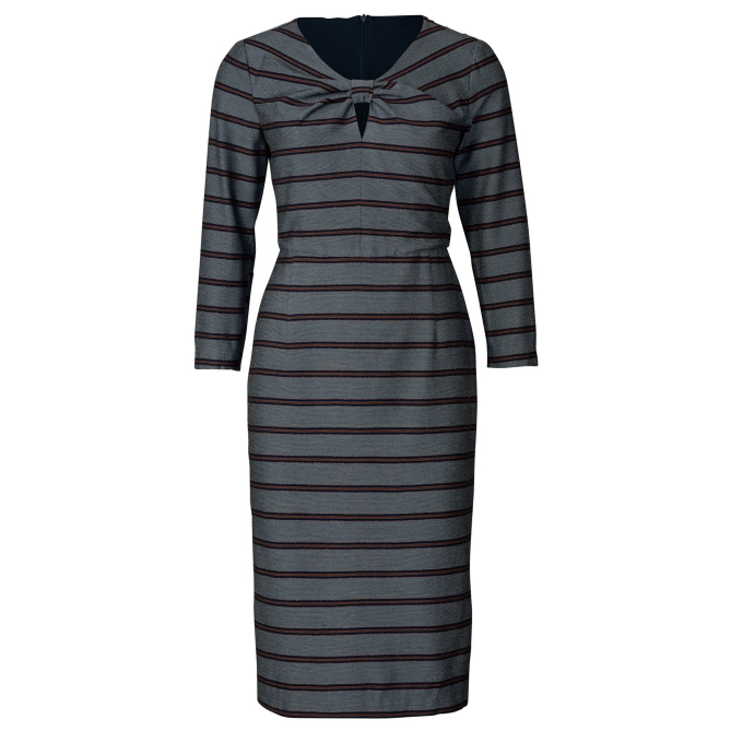 Naaipatroon jurk, Burda 5861, Dui/En/Fr