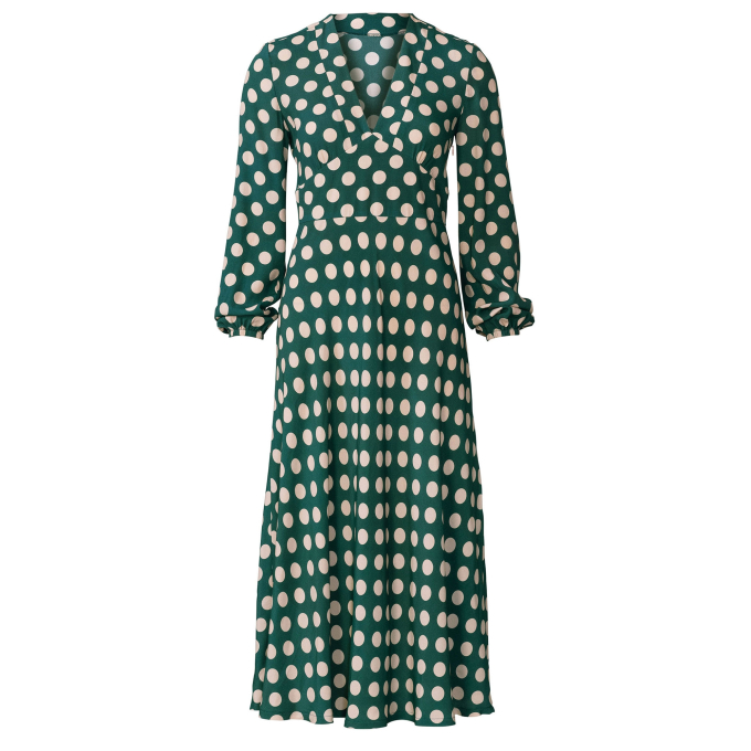 Naaipatroon jurk, Burda 5885, NL/Dui/En/Fr