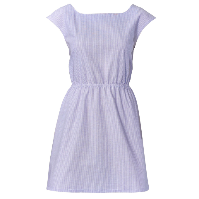 Patron Burda 5889 robe femme, en français