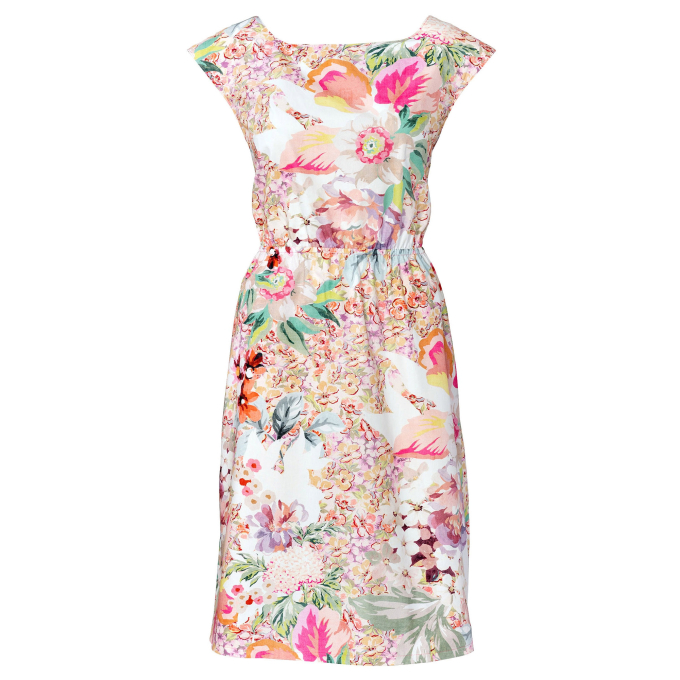 Patron Burda 5889 robe femme, en français
