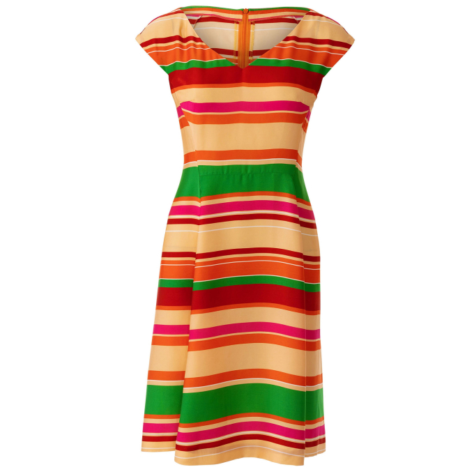Patron Burda 5901 robe femme, en français