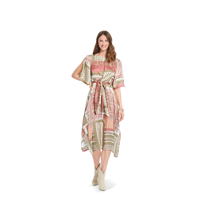 Patron Burda 5903 robe femme, en français