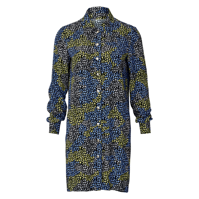 Naaipatroon jurk, Burda 5925, Nl/Dui/En/Fr