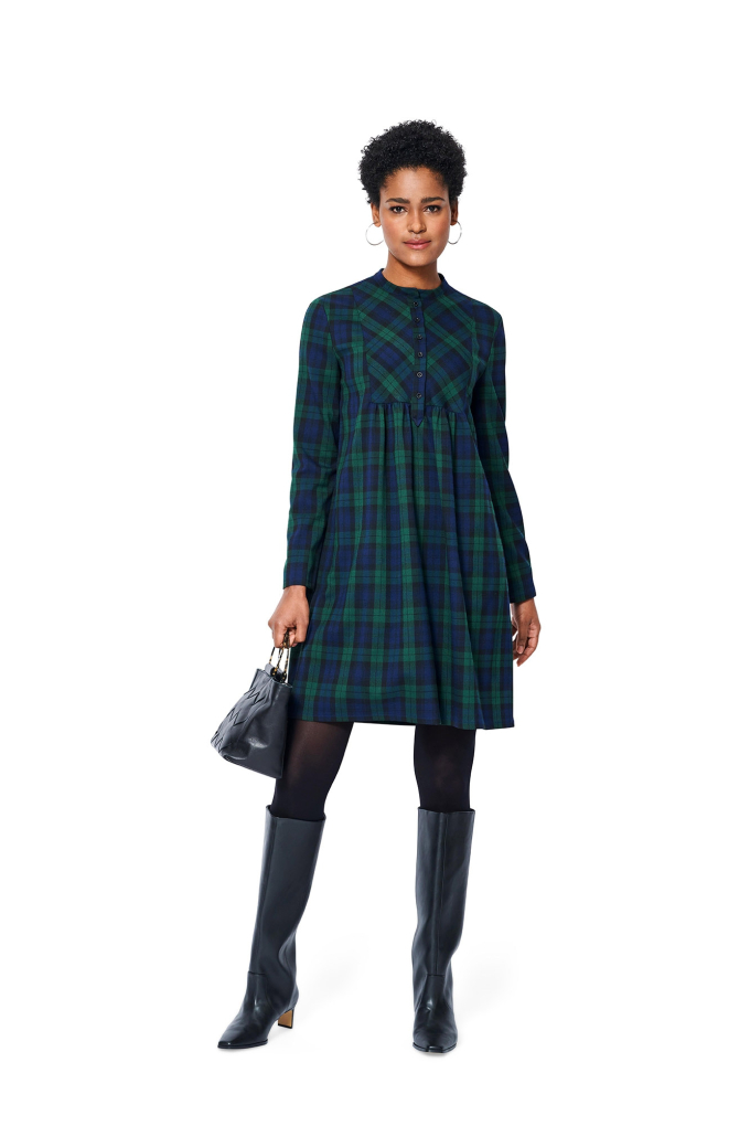 Naaipatroon jurk, Burda 5959, Dui/En/Fr