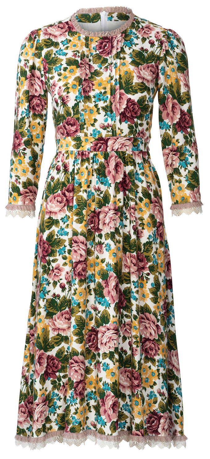 Naaipatroon jurk, Burda 5983, Dui/En/Fr