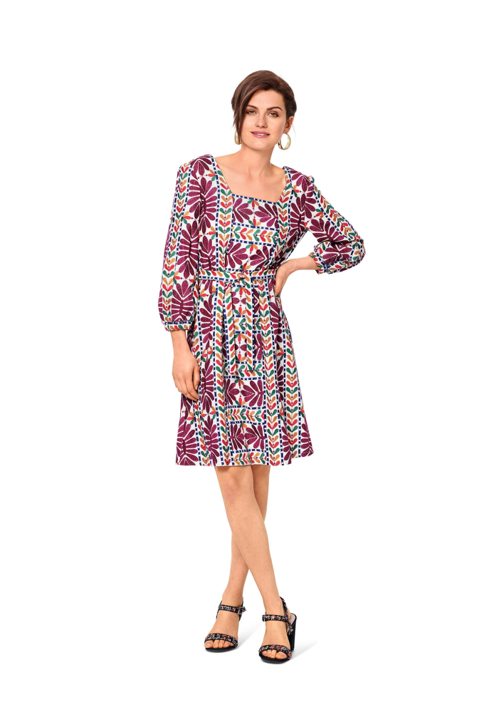 Naaipatroon jurk, Burda 6014