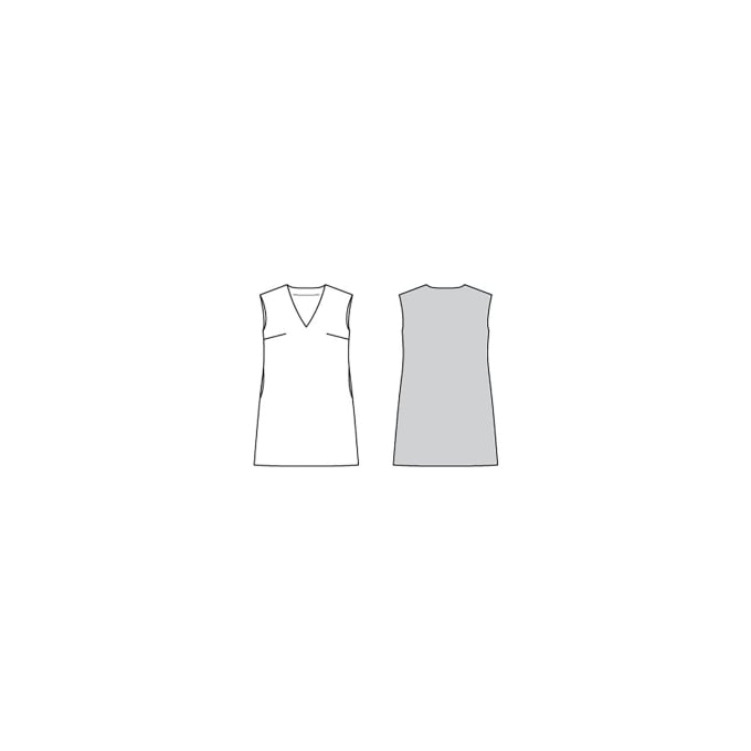 Patron Burda 6048 Robe, en français