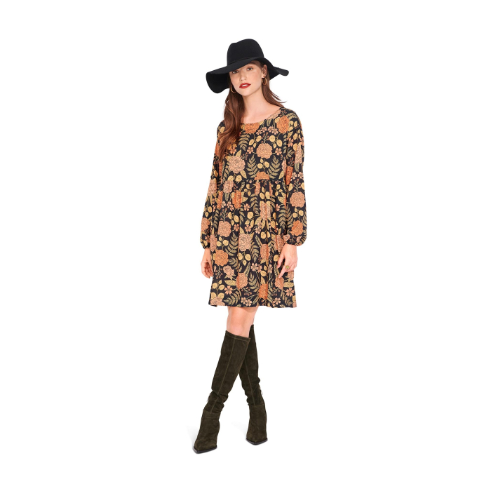 Patron Burda 6055 Robe, en français