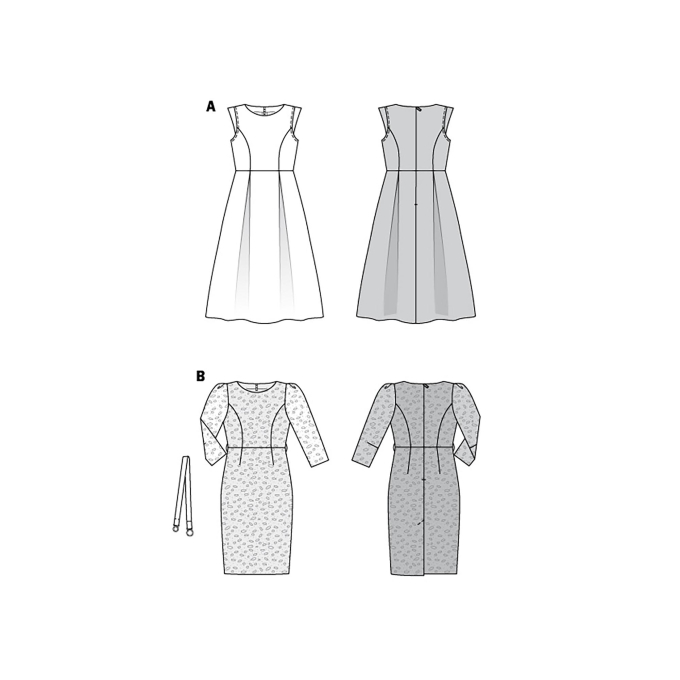 Naaipatroon jurk, Burda 6083