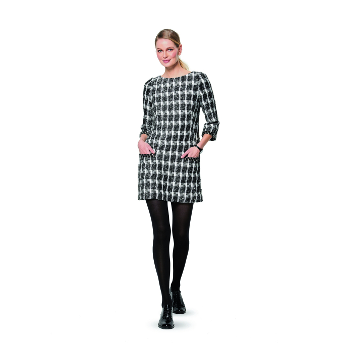 Naaipatroon jurk, Burda 6149, Dui/En/Fr