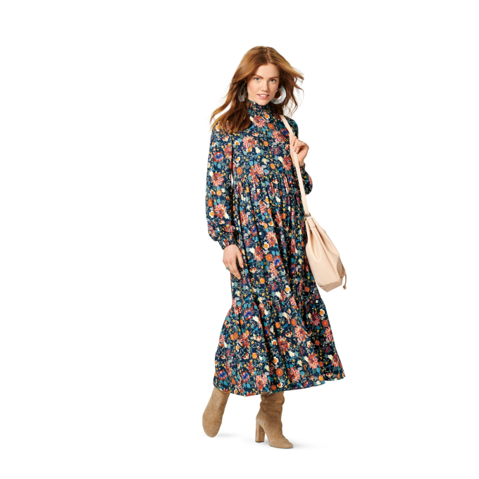 Patron Burda 6265 Robe, en français