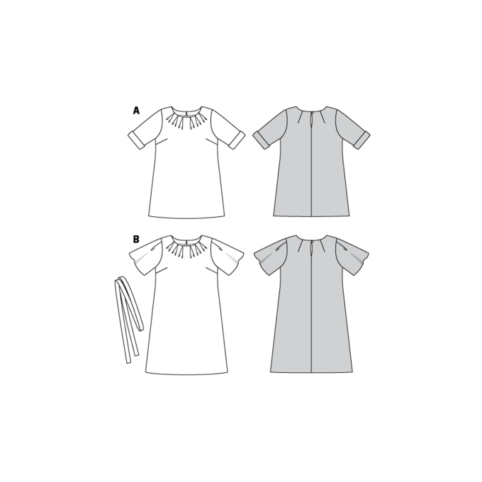 Patron Burda 6305 Robe, en français