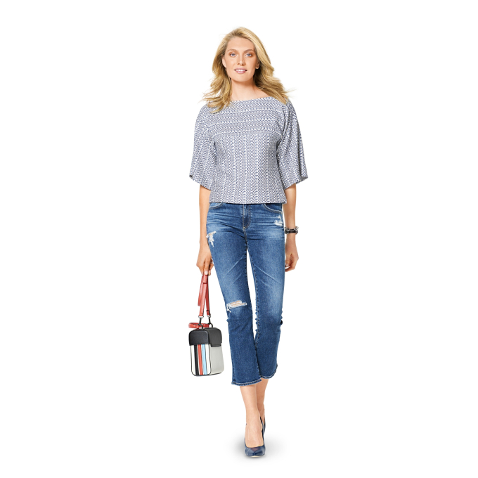 Patron Burda 6345 Robe, en français