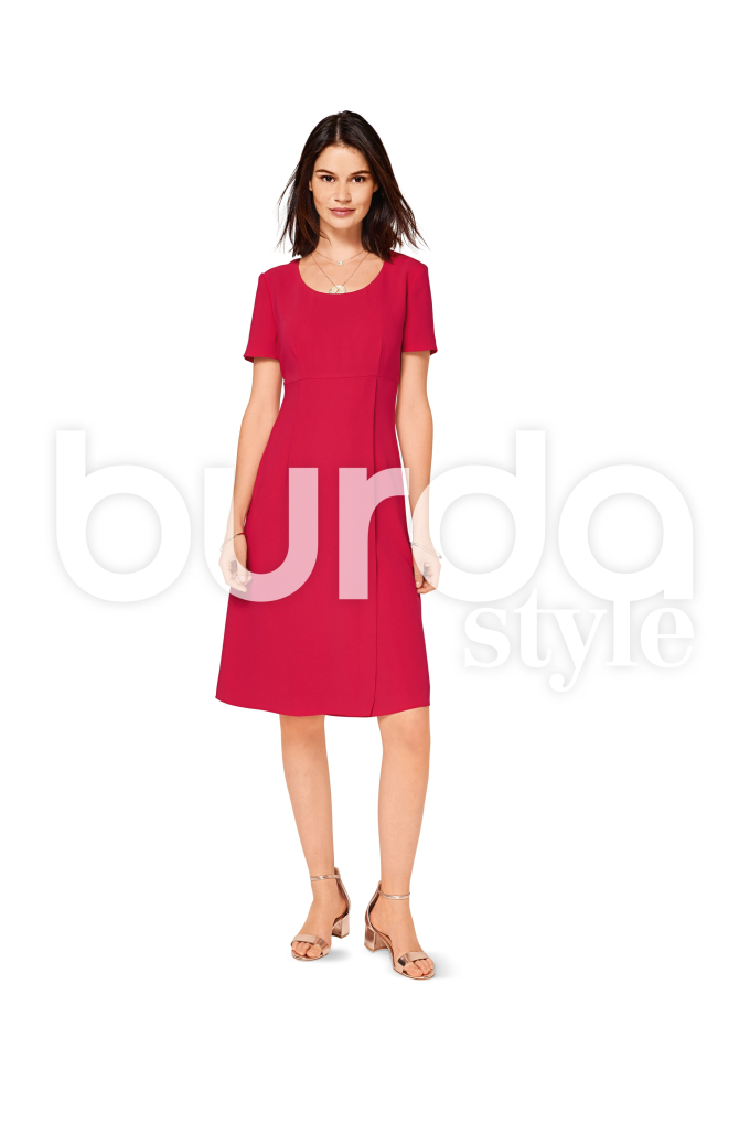 Patron Burda 6496 Robe, en français