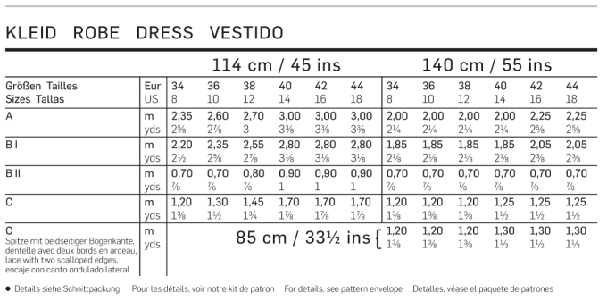 Jurk, Burda 6628, Dui/En/Fr