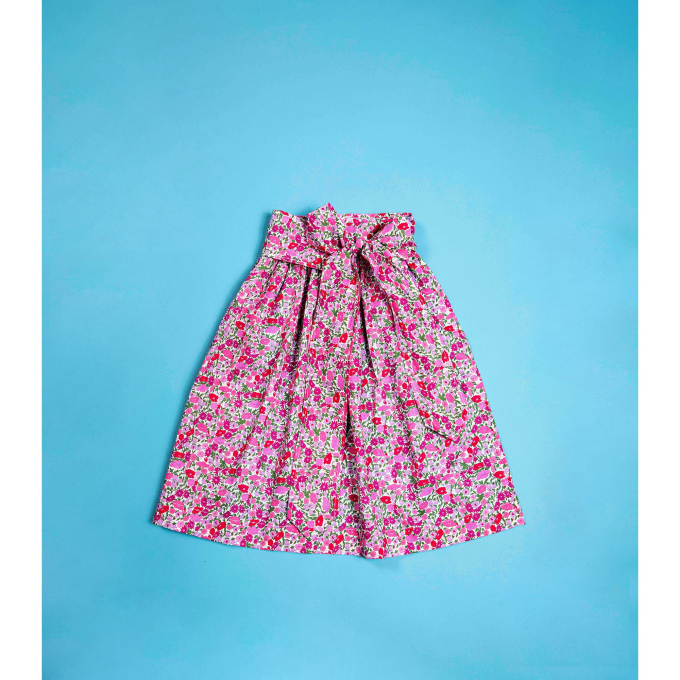Naaipatroon jurk, Burda Kids 9230, Nl/Dui/En/Fr