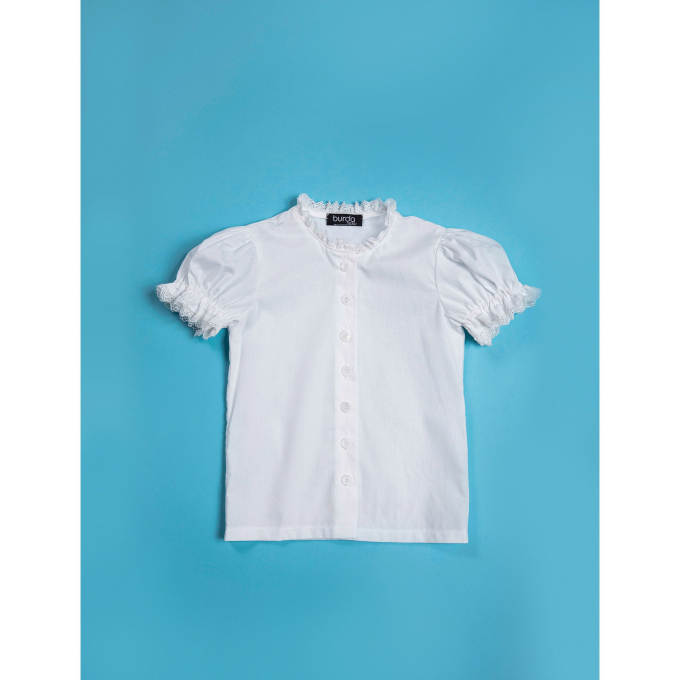 Naaipatroon jurk, Burda Kids 9230, Nl/Dui/En/Fr