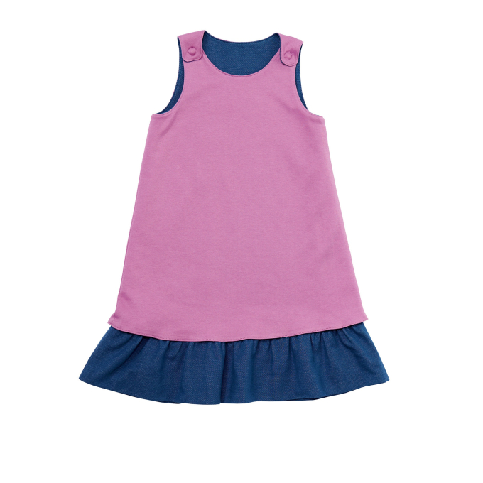 Patron Burda Kids 9238 robe enfant, taille 110-140, en français