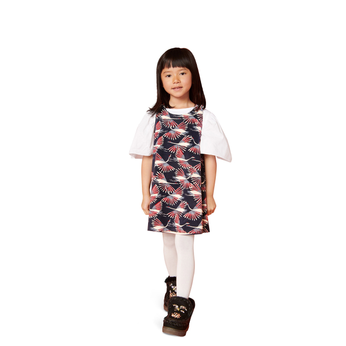 Patron Burda Kids 9238 robe enfant, taille 110-140, en français