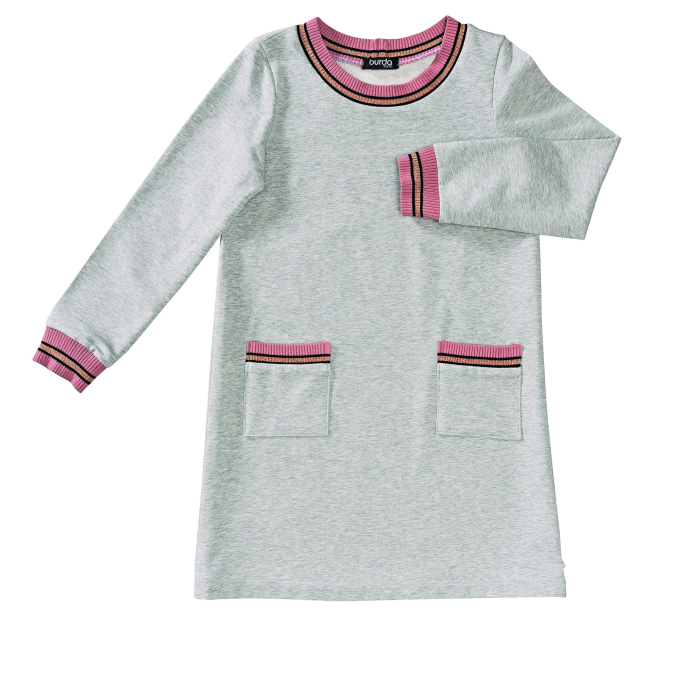 Patron Burda Kids 9286 Robe, en français
