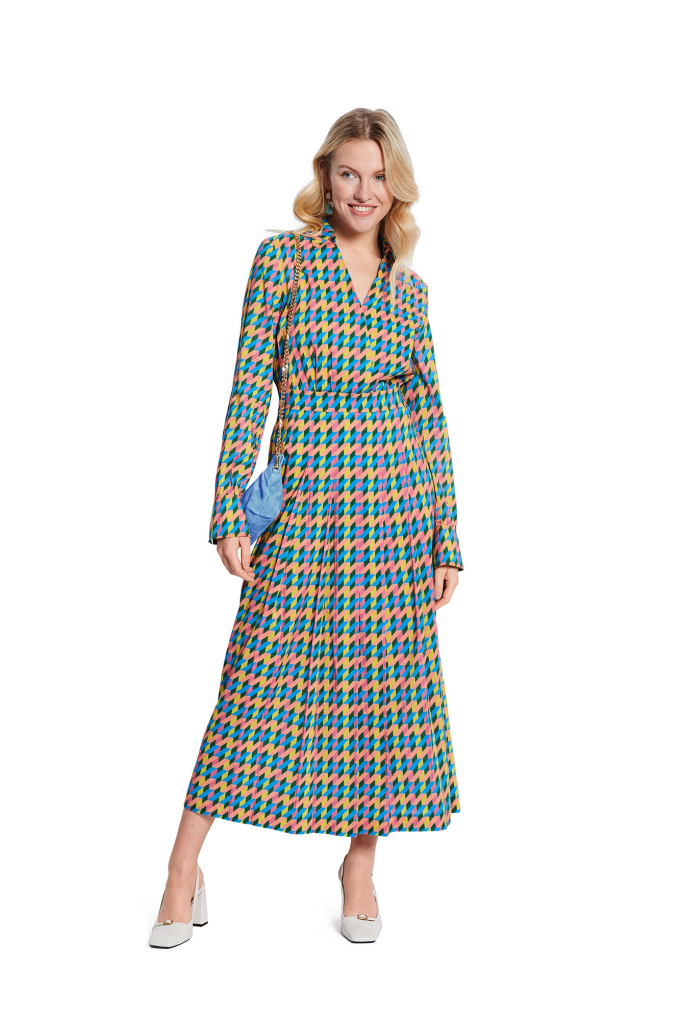 Pattern Dress Ladies Burda 5767, En/Ger/Fr