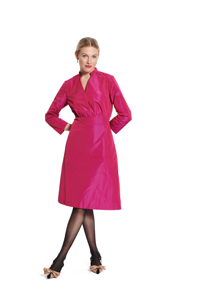 Pattern Dress Ladies Burda 5767, En/Ger/Fr
