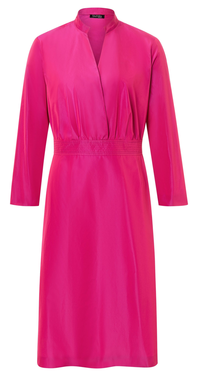 Pattern Dress Ladies Burda 5767, En/Ger/Fr