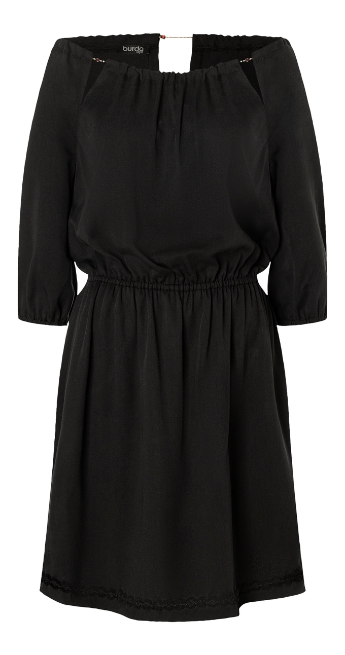 Patron Burda 5772 robe femme, version papier, en français