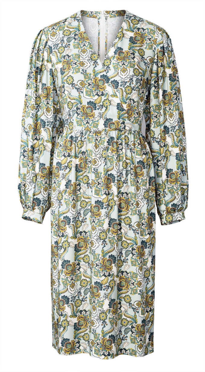 Sewing pattern Dress Ladies, Burda 5784, GB/DE/NL/FR