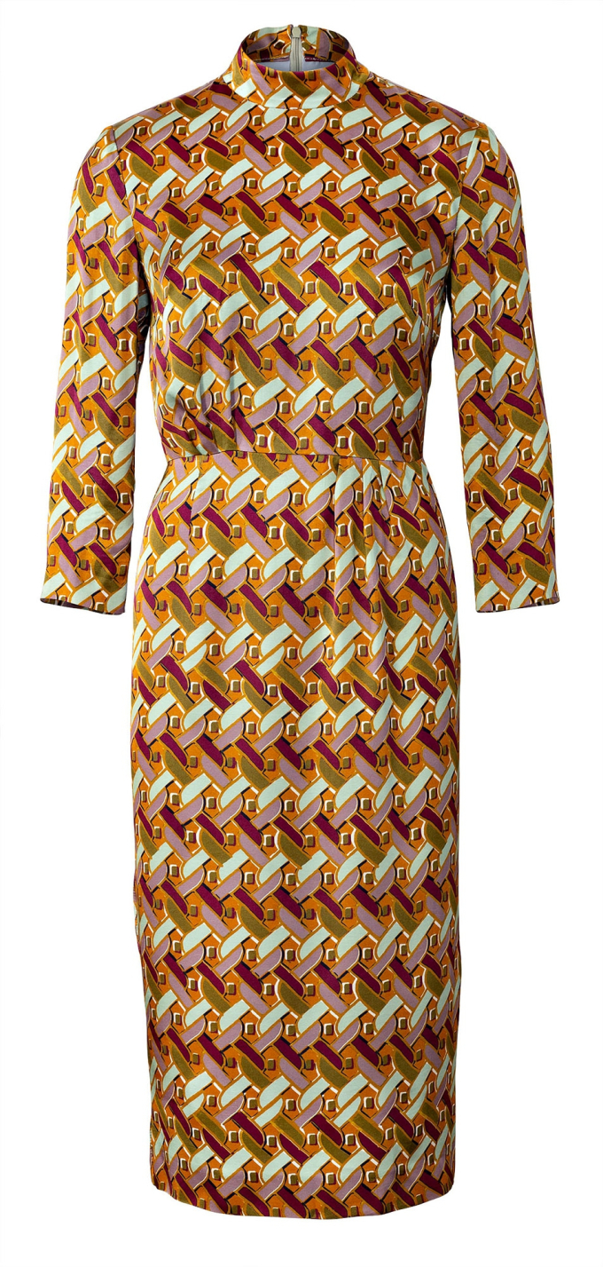 Naaipatroon Jurk Dames Burda 5798, Nl/Dui/En/Fr