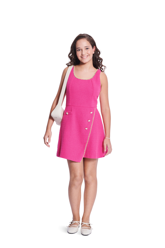 Naaipatroon Jurk Kids, Burda 9198, Nl/Dui/En/Fr