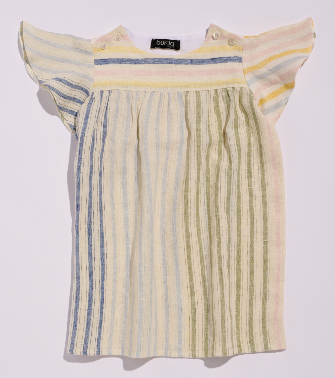 Schnittmuster Kleid Kids, Burda 9201