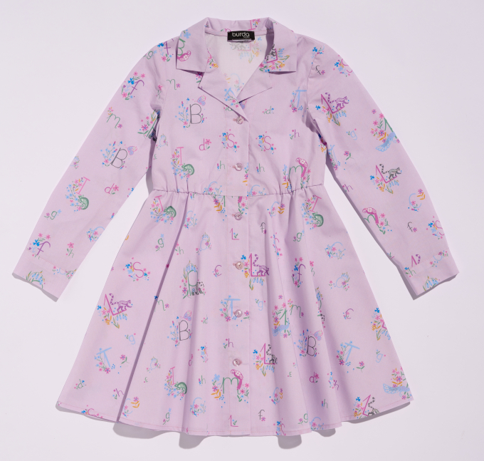 Schnittmuster Kleid Kids, Burda 9206