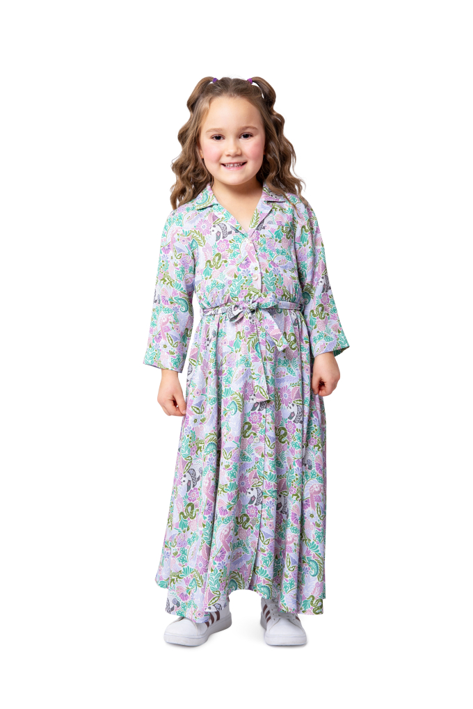 Schnittmuster Kleid Kids, Burda 9206