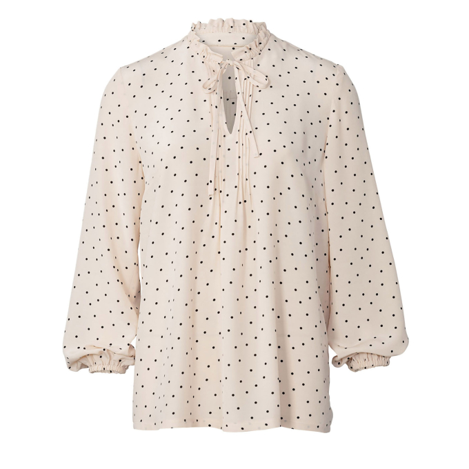 Naaipatroon jurk en blouse, Burda 5823, Nl/Dui/En/Fr