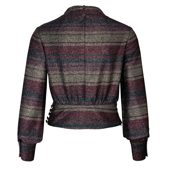 Naaipatroon jurk en blouse, Burda 5863, Nl/Dui/En/Fr