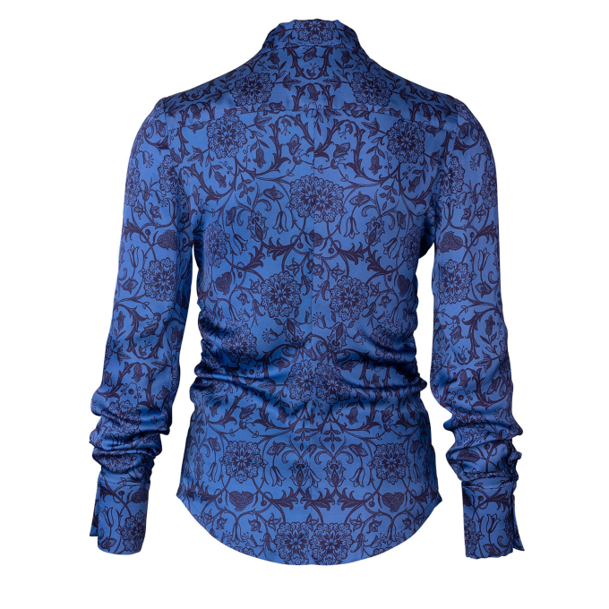 Naaipatroon jurk en blouse, Burda 5879, Nl/Dui/En/Fr