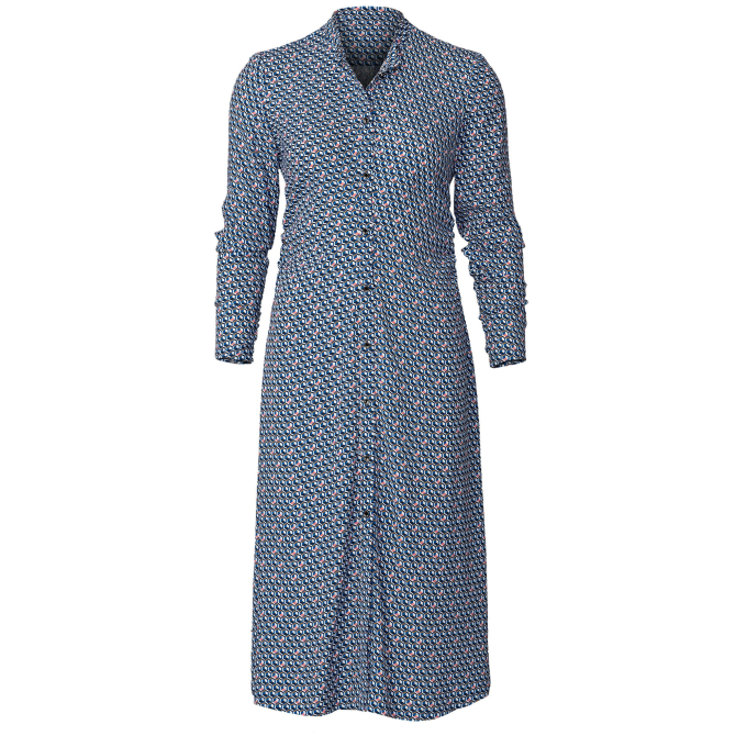 Naaipatroon jurk en blouse, Burda 5879, Nl/Dui/En/Fr
