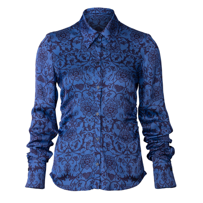 Naaipatroon jurk en blouse, Burda 5879, Nl/Dui/En/Fr