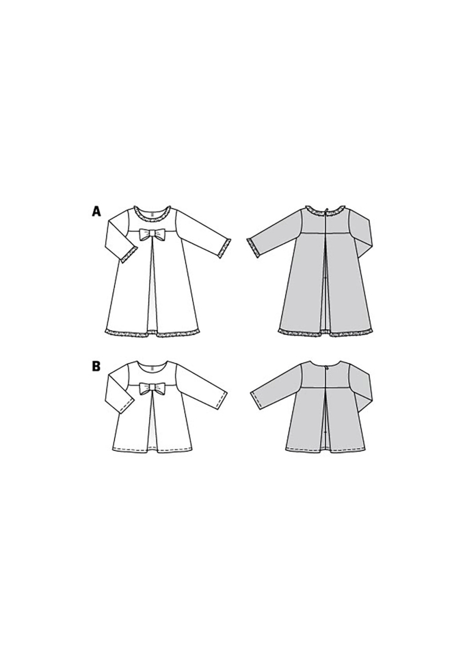 Naaipatroon jurk en blouse , Burda 9252
