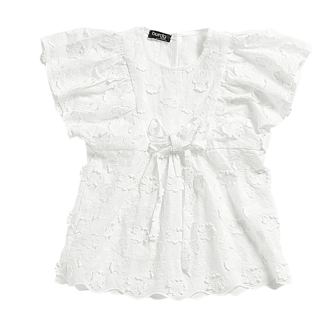 Naaipatroon jurk en blouse , Burda Kids 9244, NL/Dui/En/Fr