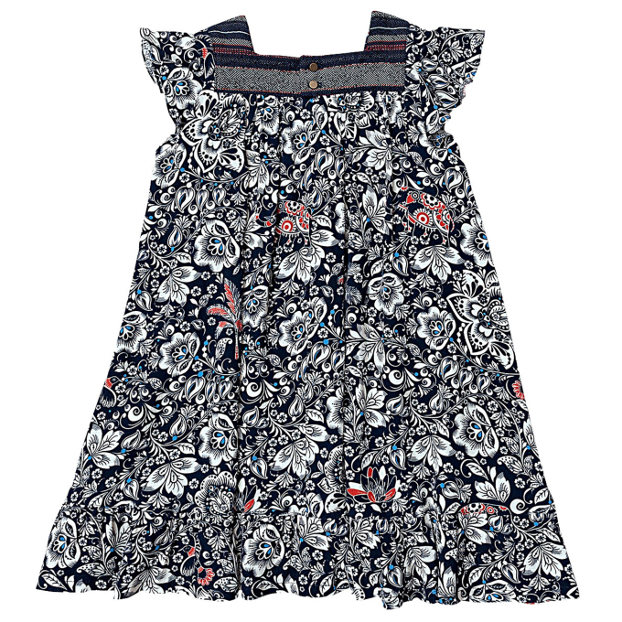 Sewing pattern dress and blouse, Burda Kids 9249, En/Ger/Fr