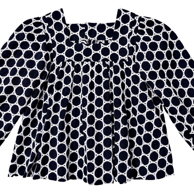 Sewing pattern dress and blouse, Burda Kids 9249, En/Ger/Fr