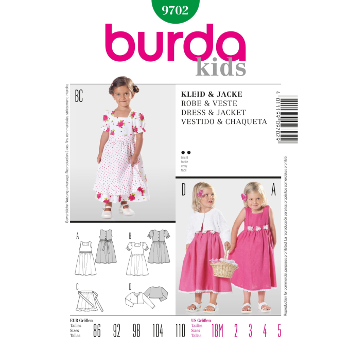 DRESS & JACKET, En/Ger/Fr