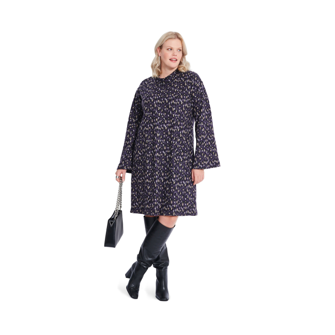 Naaipatroon jurk en shirt, Burda 5866, Nl/Dui/En/Fr