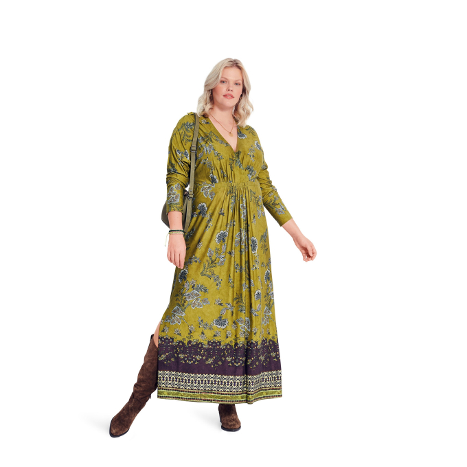 Naaipatroon jurk en tuniek, Burda 5864, Nl/Dui/En/Fr