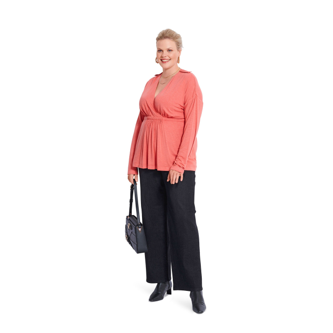 Naaipatroon jurk en tuniek, Burda 5864, Nl/Dui/En/Fr