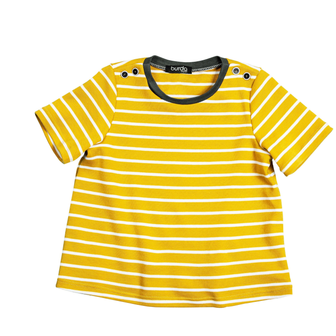 Patron Burda 9229 robe / t-shirt enfant, version papier, en français