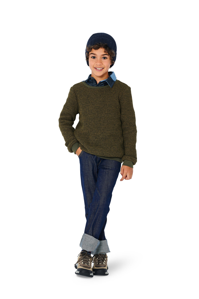 Naaipatroon combinatie, Burda Kids 9251, Dui/En/Fr